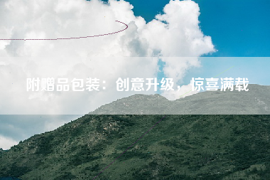 附赠品包装：创意升级，惊喜满载