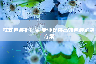 枕式包装机厂家-专业提供高效包装解决方案