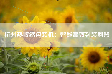 杭州热收缩包装机：智能高效封装利器