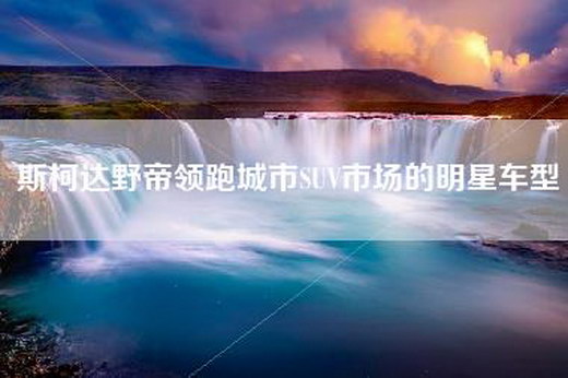 斯柯达野帝领跑城市SUV市场的明星车型