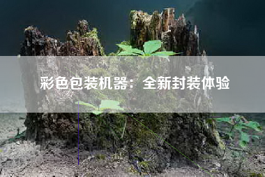 彩色包装机器：全新封装体验