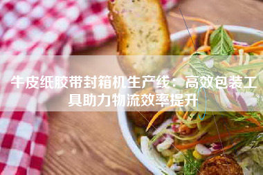 牛皮纸胶带封箱机生产线：高效包装工具助力物流效率提升