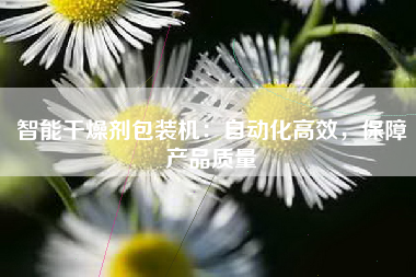 智能干燥剂包装机：自动化高效，保障产品质量