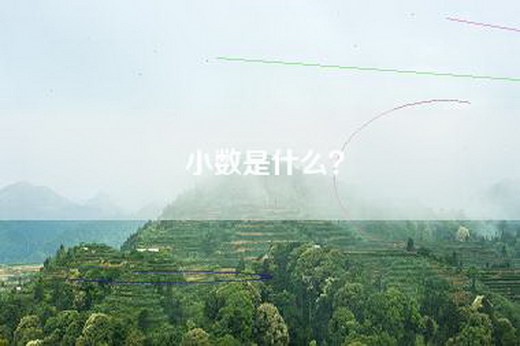 小数是什么？