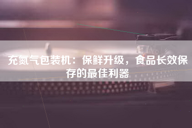 充氮气包装机：保鲜升级，食品长效保存的最佳利器