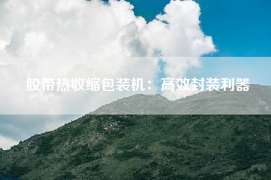 胶带热收缩包装机：高效封装利器