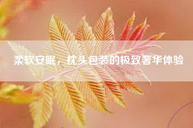 柔软安眠，枕头包装的极致奢华体验