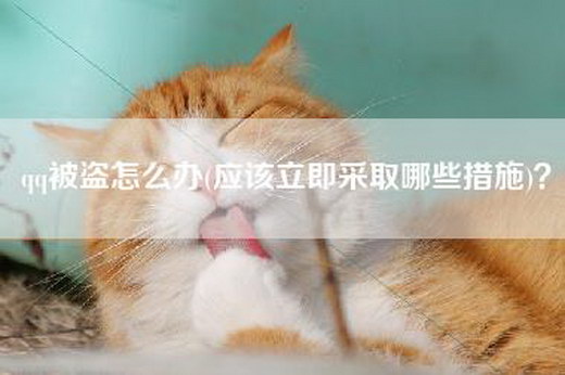 qq被盗怎么办(应该立即采取哪些措施)？
