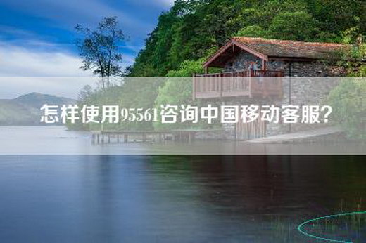 怎样使用95561咨询中国移动—？
