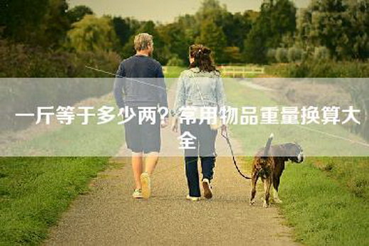 一斤等于多少两？常用物品重量换算大全
