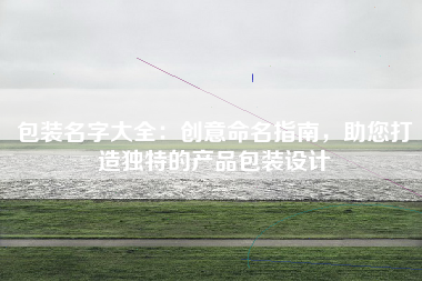 包装名字大全：创意命名指南，助您打造独特的产品包装设计