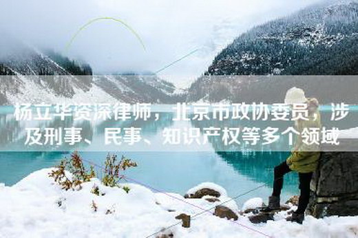 杨立华资深律师，北京市政协委员，涉及刑事、民事、知识产权等多个领域