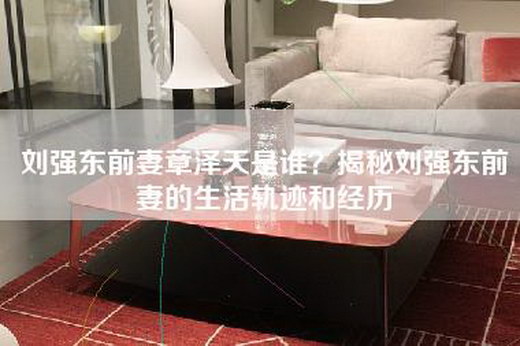 刘强东前妻章泽天是谁？揭秘刘强东前妻的生活轨迹和经历