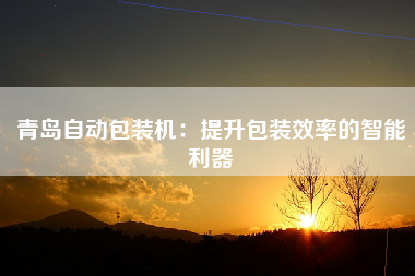 青岛自动包装机：提升包装效率的智能利器