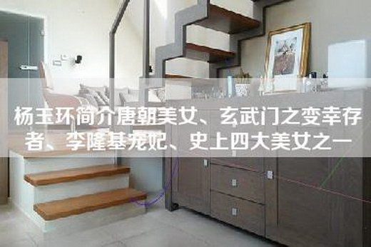 杨玉环简介唐朝美女、玄武门之变幸存者、李隆基宠妃、史上四大美女之一