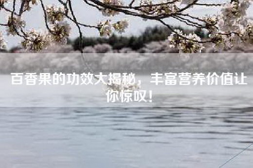 百香果的功效大揭秘，丰富营养价值让你惊叹！