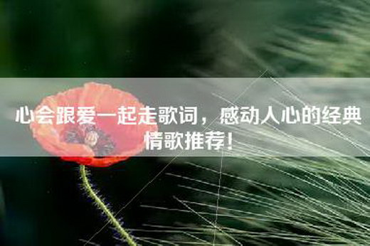 心会跟爱一起走歌词，感动人心的经典情歌推荐！