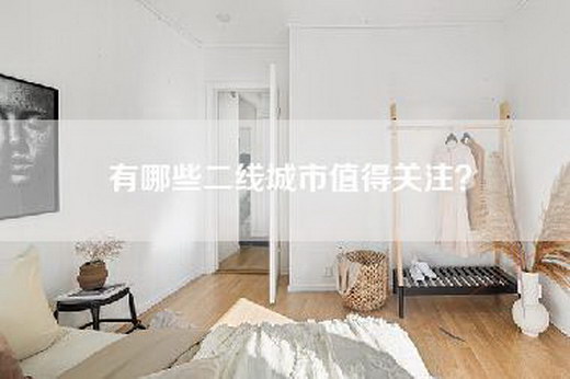 有哪些二线城市值得关注？