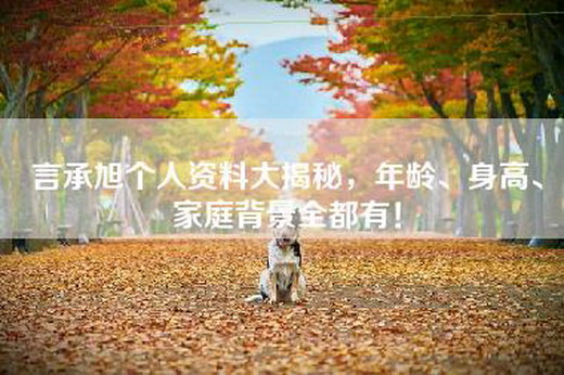 言承旭个人资料大揭秘，年龄、身高、家庭背景全都有！