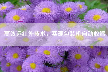 高效远红外技术，实现包装机自动收缩