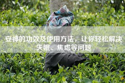 安神的功效及使用方法，让你轻松解决失眠、焦虑等问题