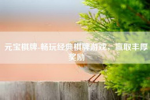 元宝—-畅玩经典—游戏，赢取丰厚奖励