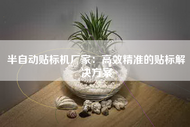 半自动贴标机厂家：高效精准的贴标解决方案