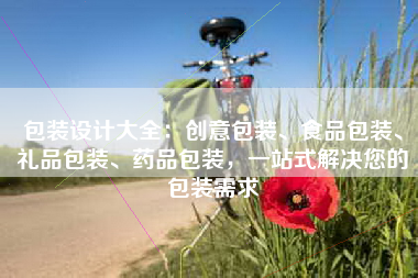 包装设计大全：创意包装、食品包装、礼品包装、药品包装，一站式解决您的包装需求