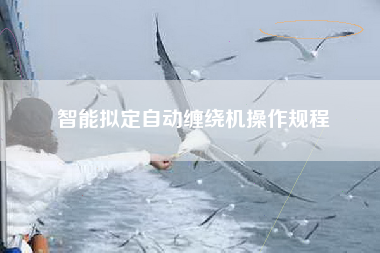 智能拟定自动缠绕机操作规程