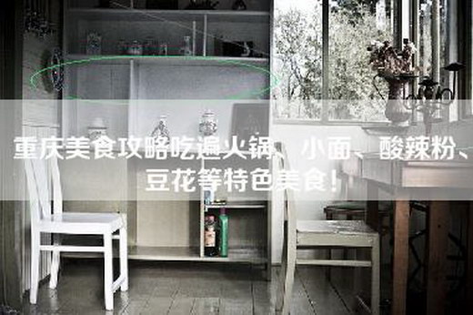 重庆美食攻略吃遍火锅、小面、酸辣粉、豆花等特色美食！