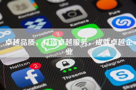 卓越品质，打造卓越服务，成就卓越企业