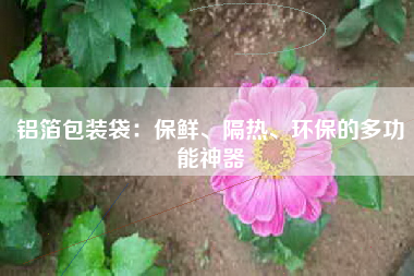 铝箔包装袋：保鲜、隔热、环保的多功能神器