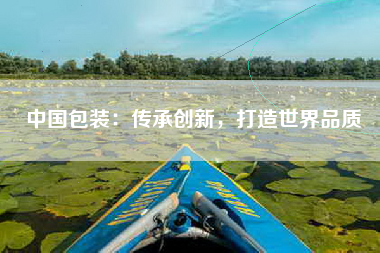 中国包装：传承创新，打造世界品质