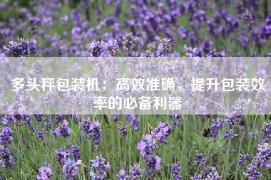 多头秤包装机：高效准确，提升包装效率的必备利器