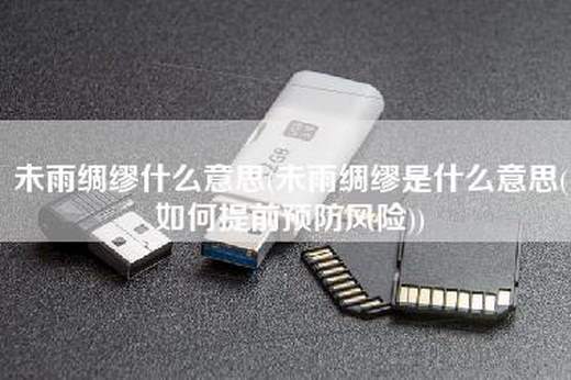 未雨绸缪什么意思(未雨绸缪是什么意思(如何提前预防风险))