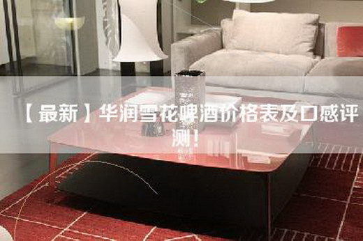 【最新】华润雪花啤酒价格表及口感评测！