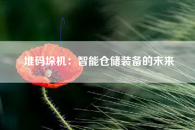 堆码垛机：智能仓储装备的未来