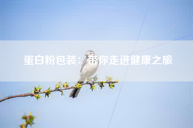 蛋白粉包装：带你走进健康之旅