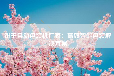 饼干自动包装机厂家：高效智能包装解决方案