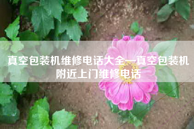 真空包装机维修电话大全—真空包装机附近上门维修电话