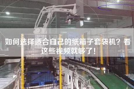 如何选择适合自己的纸箱子套袋机？看这些视频就够了！