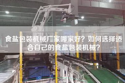 食盐包装机械厂家哪家好？如何选择适合自己的食盐包装机械？