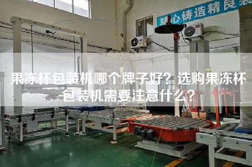 果冻杯包装机哪个牌子好？选购果冻杯包装机需要注意什么？