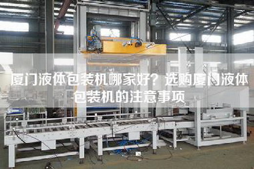 厦门液体包装机哪家好？选购厦门液体包装机的注意事项