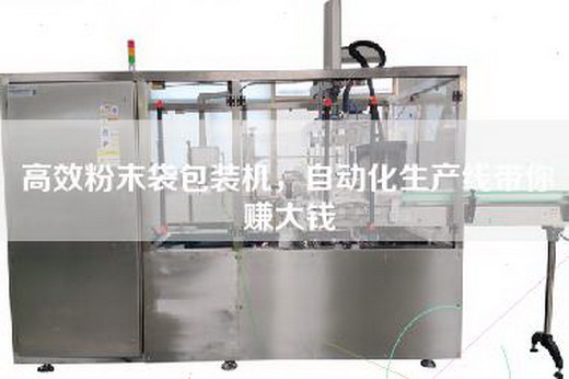 高效粉末袋包装机，自动化生产线带你赚大钱