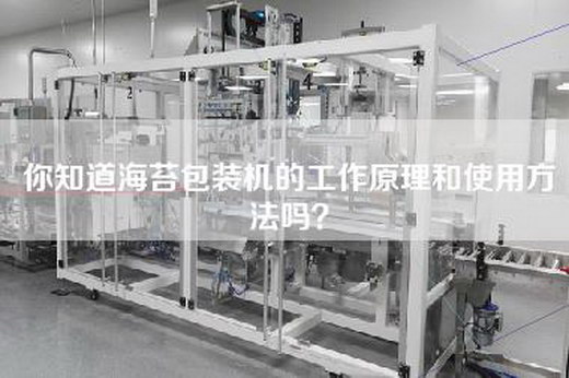 你知道海苔包装机的工作原理和使用方法吗？