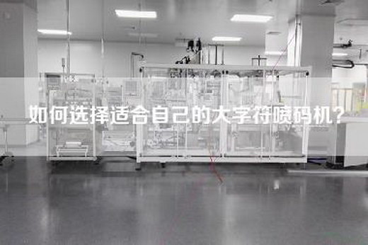 如何选择适合自己的大字符喷码机？