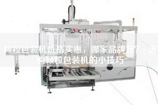 颗粒包装机价格实惠，哪家品牌好？- 选购颗粒包装机的小技巧