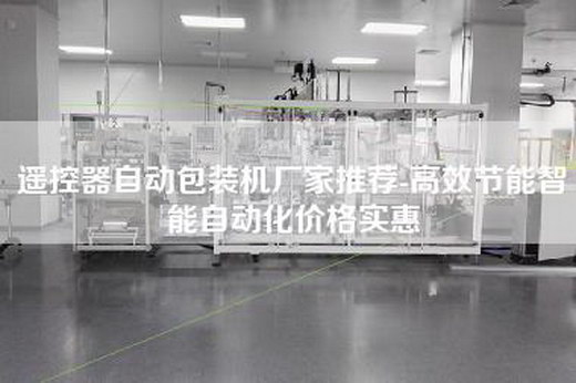 遥控器自动包装机厂家推荐-高效节能智能自动化价格实惠