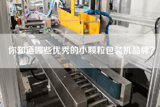 你知道哪些优秀的小颗粒包装机品牌？